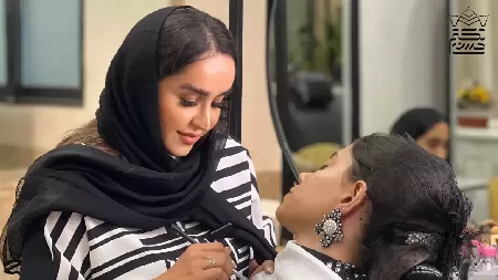 سالن زيبايي تکتم حسني