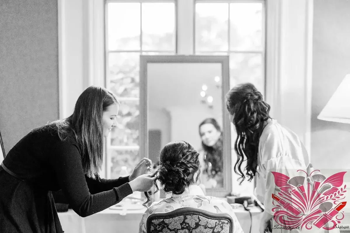 مراقبت و آمادهسازي مو قبل از شنيون و ميکاپ عروس | راز موهاي شيک و سالم در روز عروسي