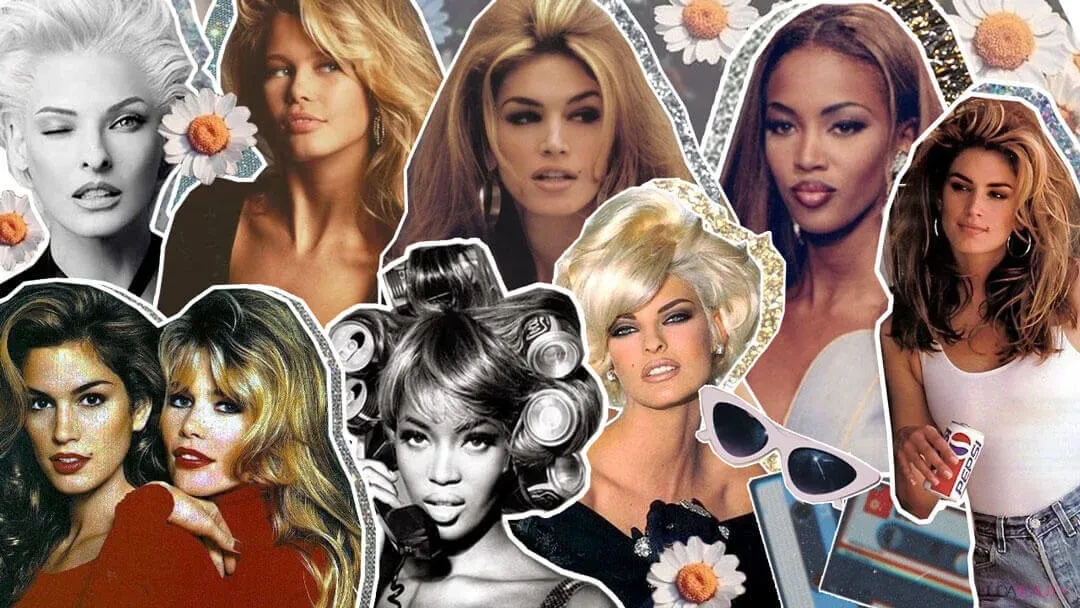بازگشت شکوهمندانه ميکاپ دهه ۹۰؛ چگونه ترند Retro Makeup را مدرن و امروزي بپوشيم؟